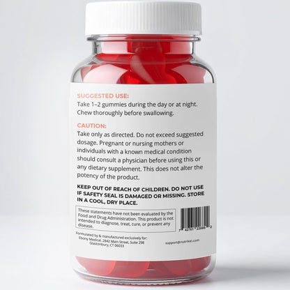 Ebony Medical 7 Day Thinning Hair Growth Formula Gummies – Biotin Collagen Keratin Irish Sea Moss and Vitamins for Stronger Thicker Hair Skin and Nails – 60 Gummies