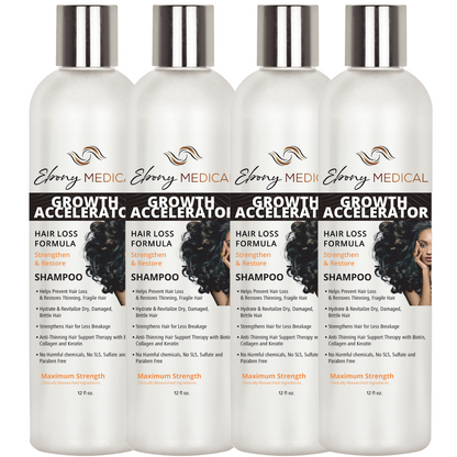 4 Pack Ebony Medical Anti-Thinning Shampoo